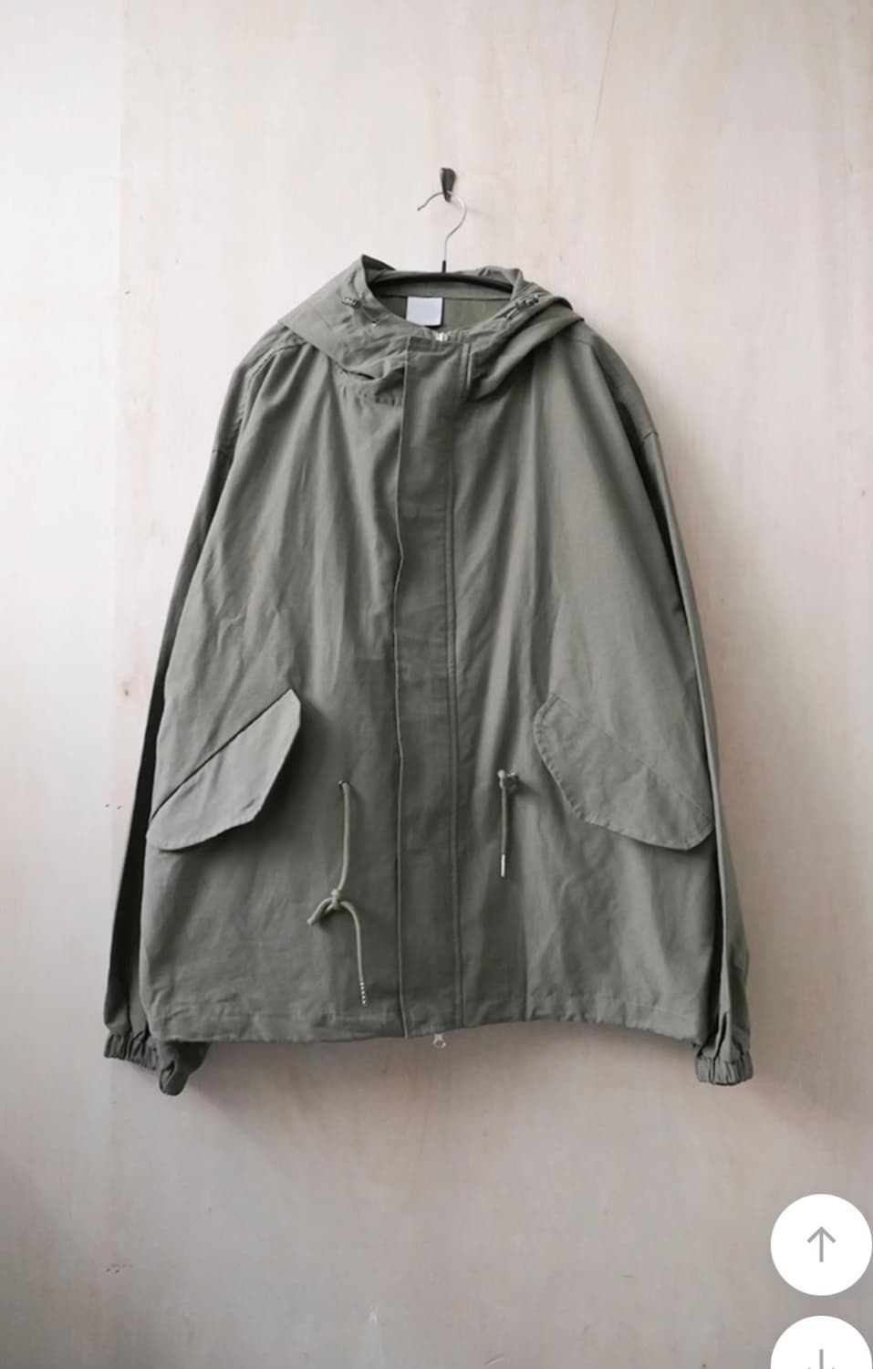 콜하그 사파리 후드 야상 자켓 카키 상품이미지4