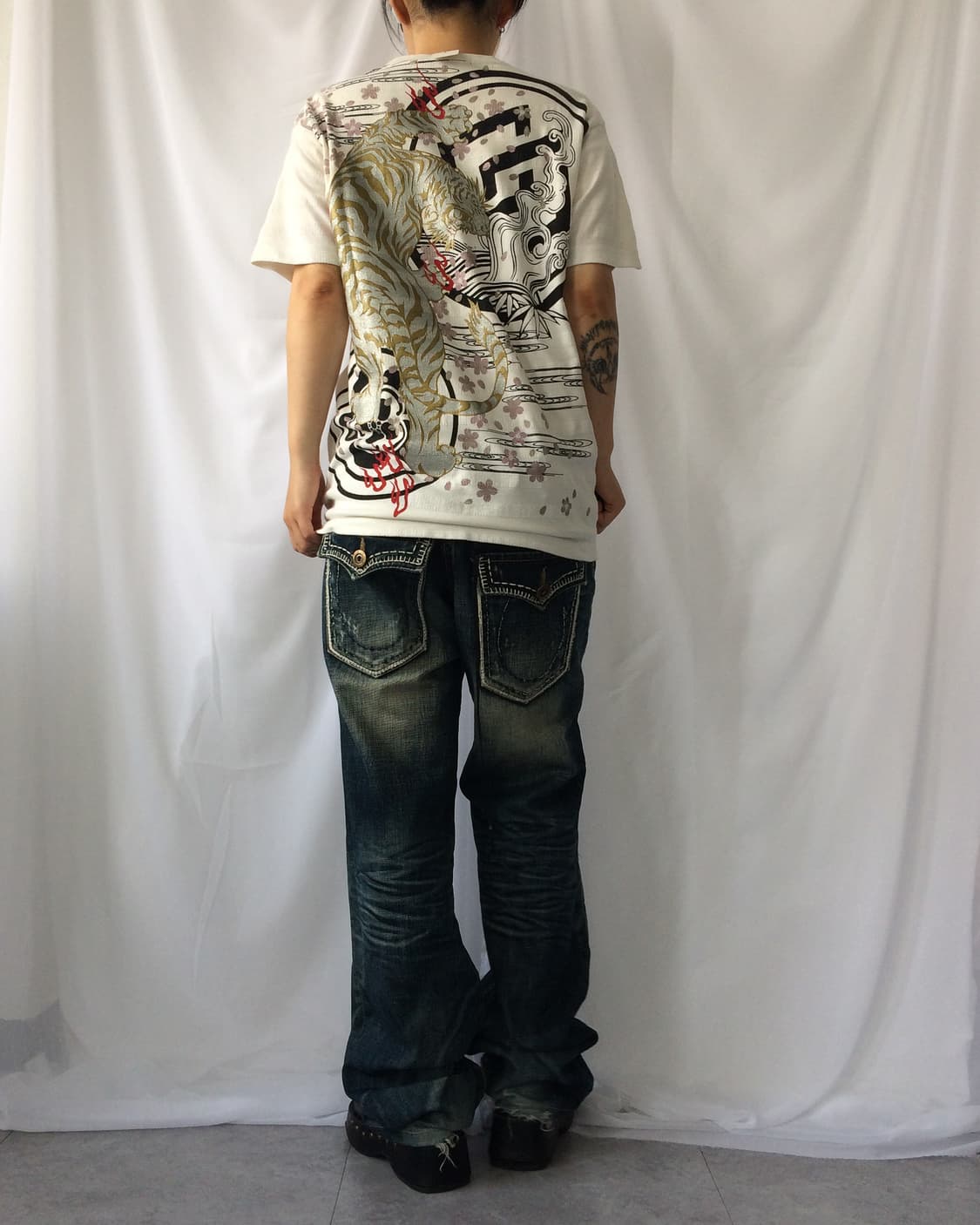 Oriental printing t shirt 상품이미지8