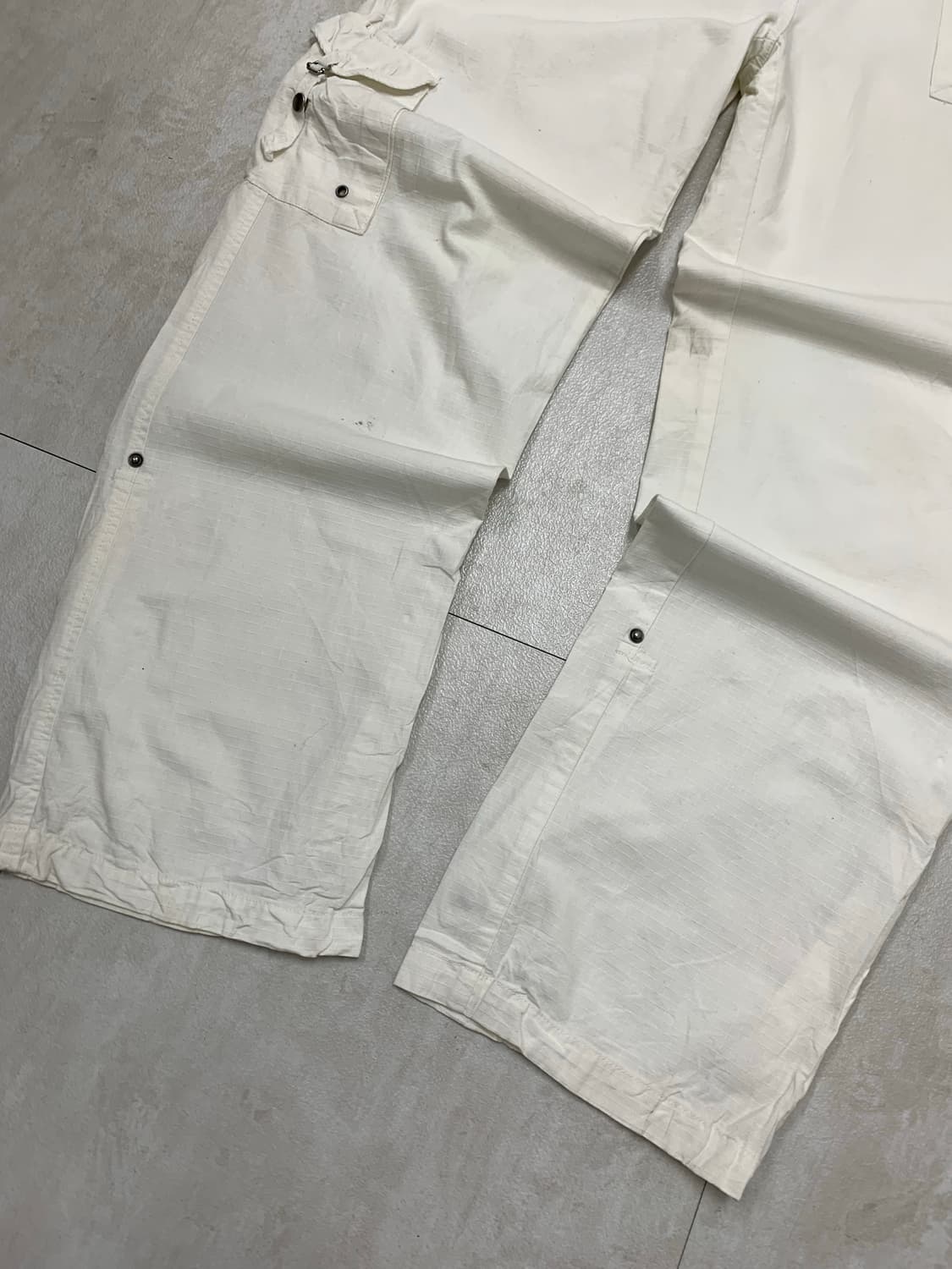 Newyork company 화이트 카고 팬츠 #447 상품이미지3