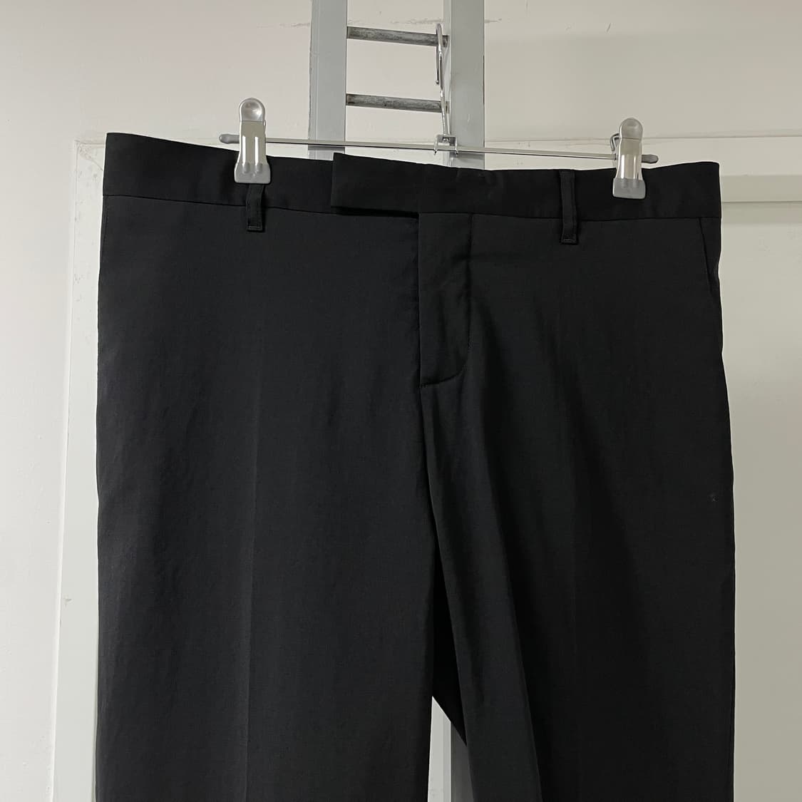 크리스반아쉐 블랙 슬랙스 48 상품이미지2