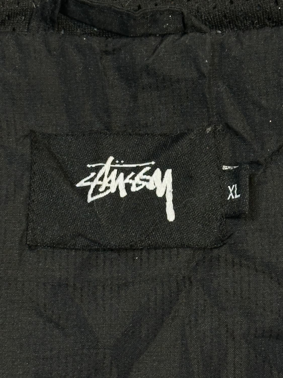 희귀) 스투시 STUSSY 월드투어 후드 바람막이 자켓 블랙 상품이미지8