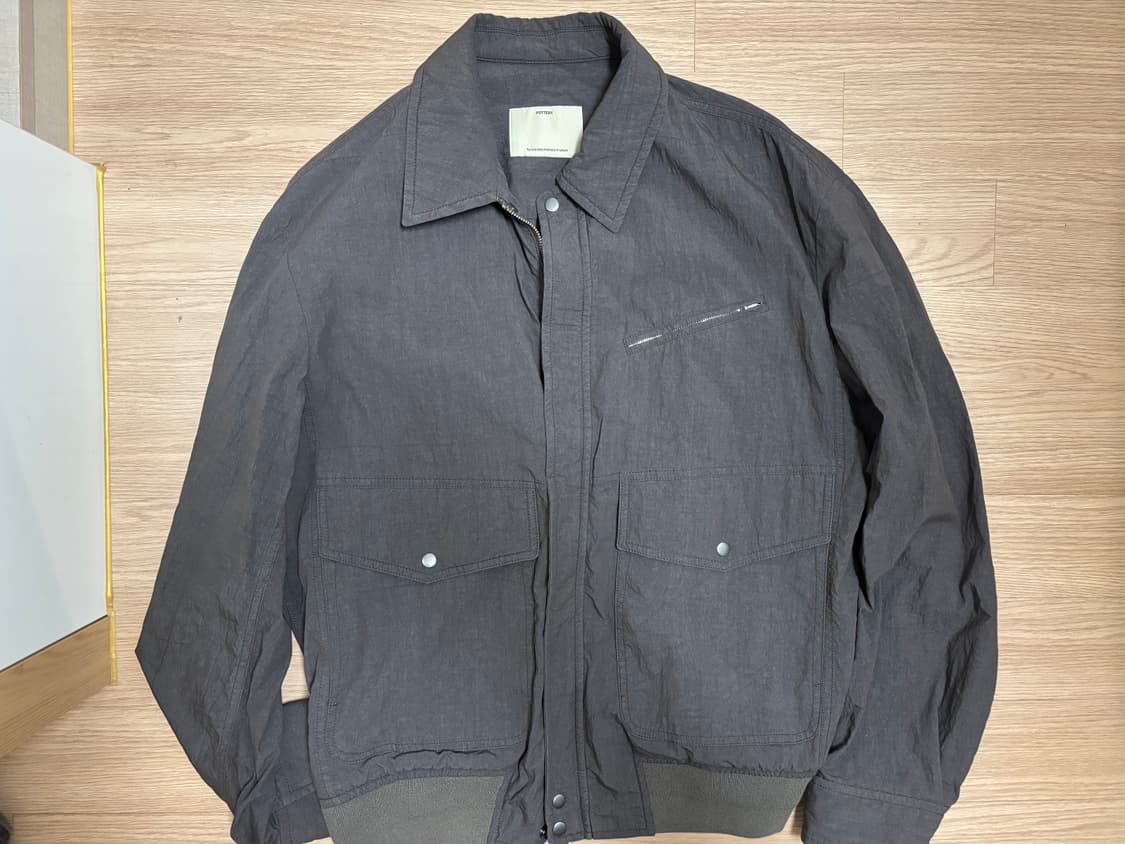 포터리 나일론 cwu 자켓 차콜 블루 2 사이즈 상품이미지2