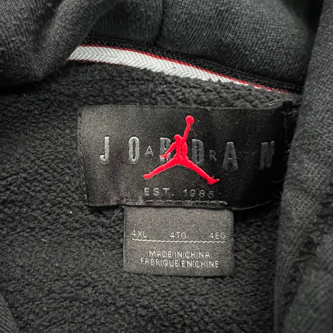 4XL) 나이키 조던 기모 빅사이즈 후드티 후드티셔츠 상품이미지5