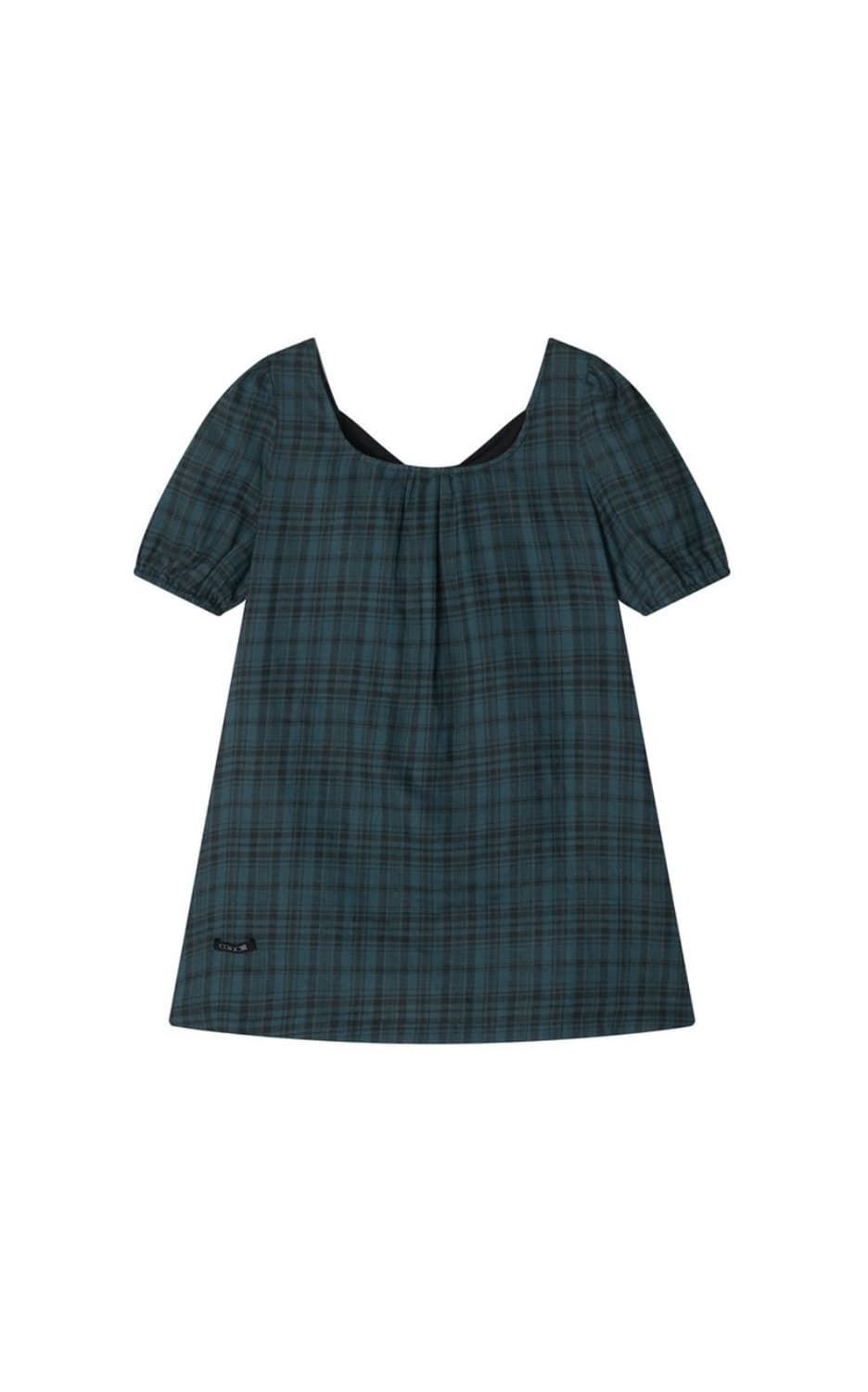 콜로신스 블랙 타이 블라우스 상품이미지1