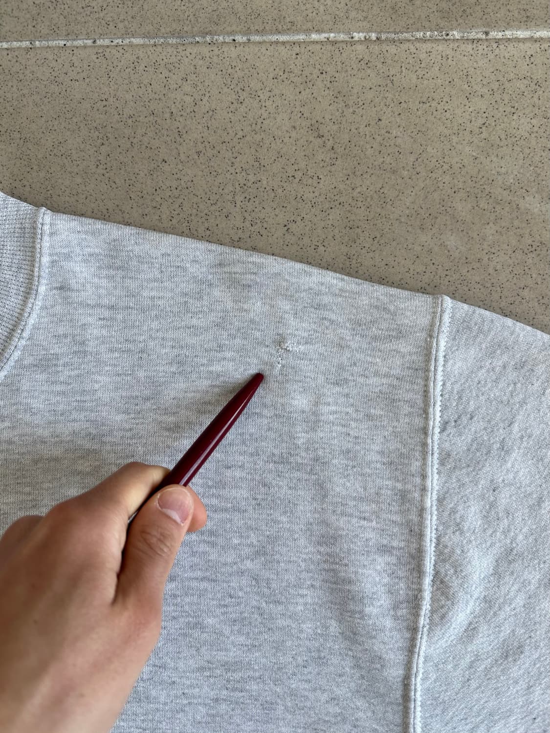 90s 빈티지 러셀 스웻셔츠 그레이 L USA 상품이미지7