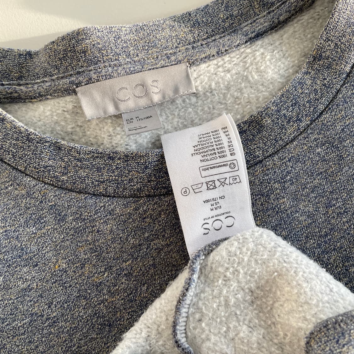 코스 그레이 약기모 맨투맨 상품이미지4