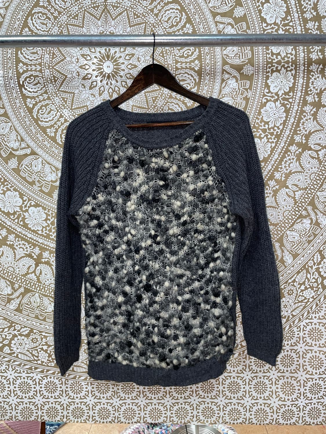 빈티지 디테일 나그랑 니트  상품이미지2