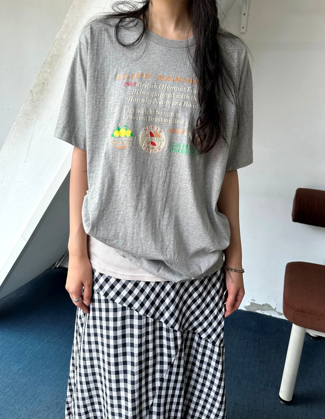 90's Design graphic printing t-shirt 상품이미지8