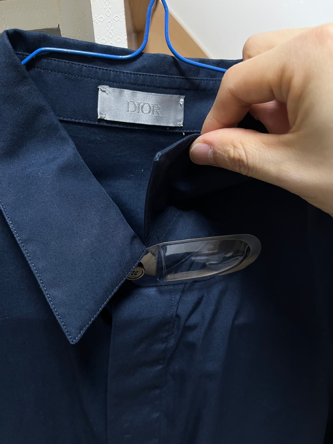 디올 꾸뛰르 네이비 셔츠 상품이미지2