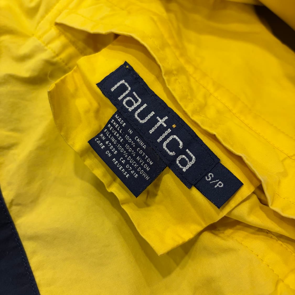 [S] 노티카 올드스쿨 리버시블 양면 컬러블록 패딩 자켓 B668 상품이미지9