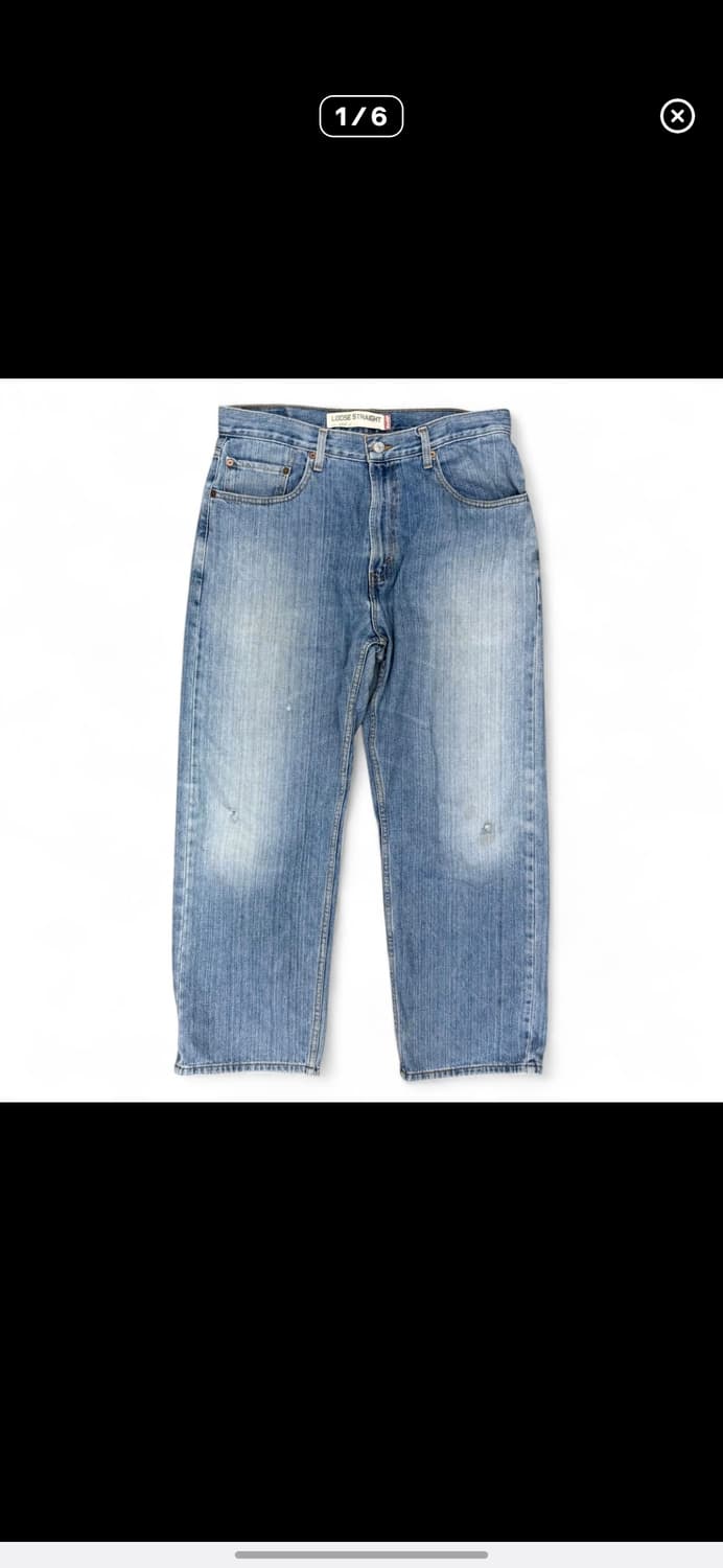 00s Levi's 569 루즈 스트레이트 made in mexico 상품이미지1