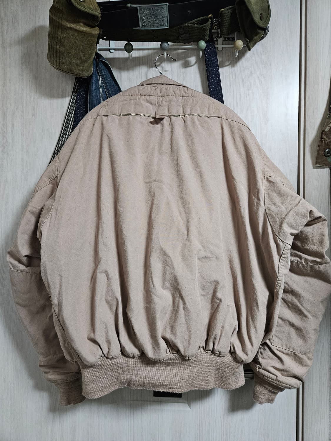 미군 오리지날 cvc 탱커자켓 라지 롱 (탄)컬러 민트급 상품이미지2