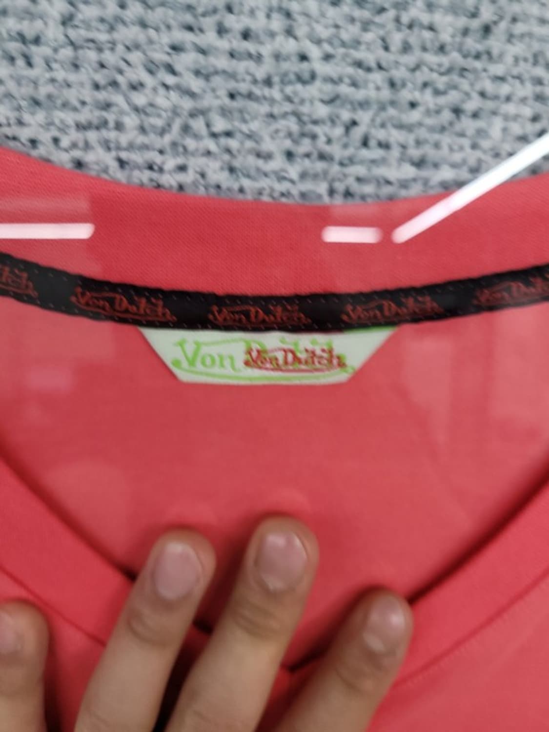 본더치 코랄 완장 로고 반팔티 XS 상품이미지5
