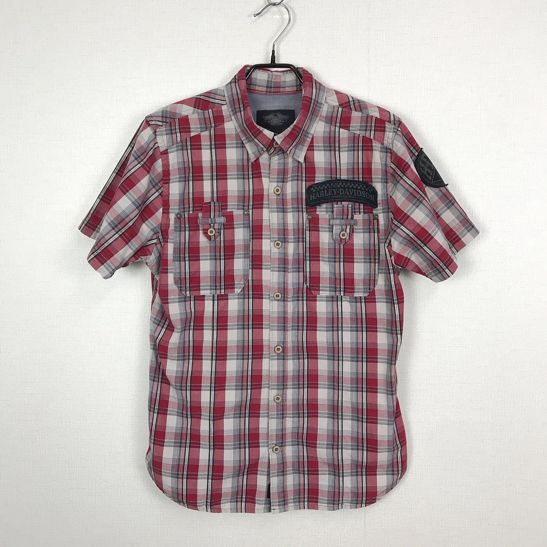 할리데이비슨 반팔 남방 셔츠 남성M (95) 상품이미지2