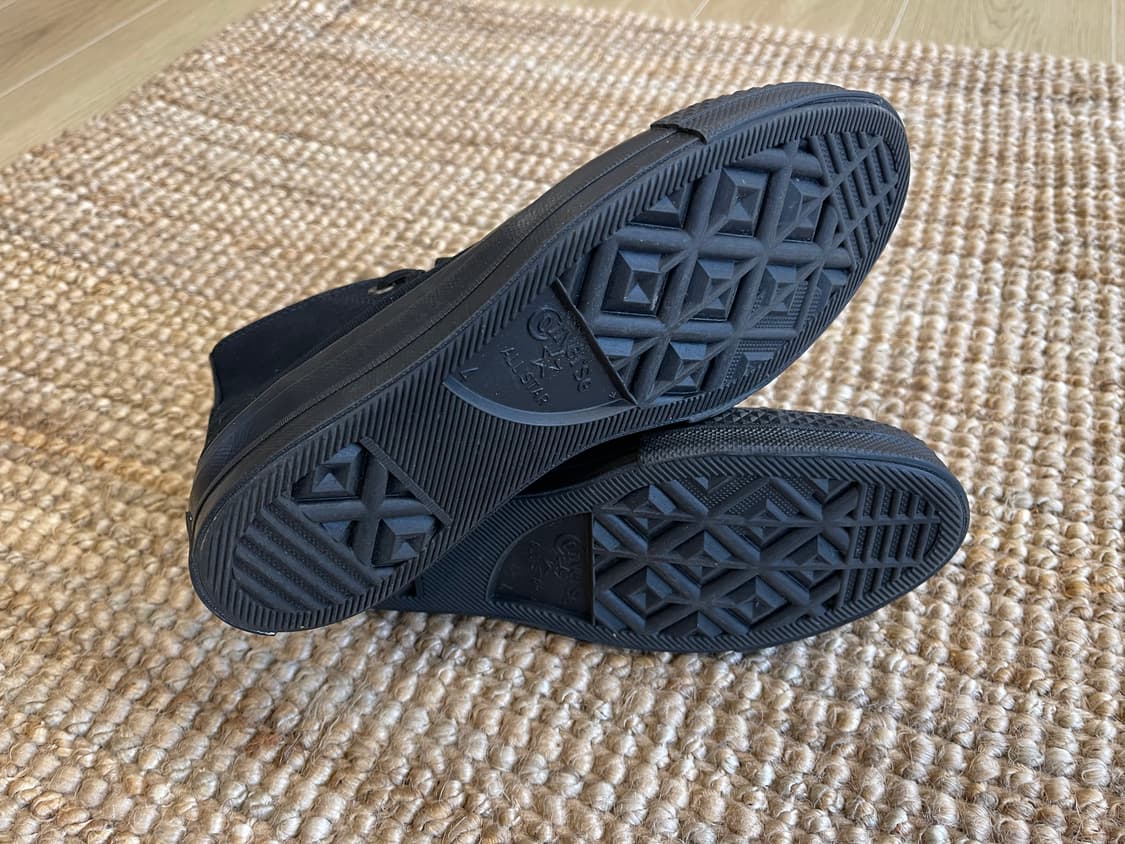 [230]컨버스 척70 올블랙 하이  상품이미지7