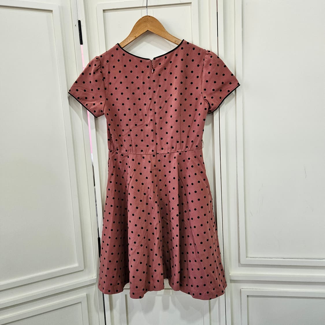 레스트로즈(LEST ROSE) 인디핑크 도트  원피스 상품이미지5