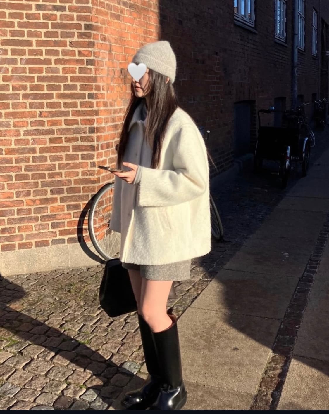 Lo61 알파카 코트 상품이미지4