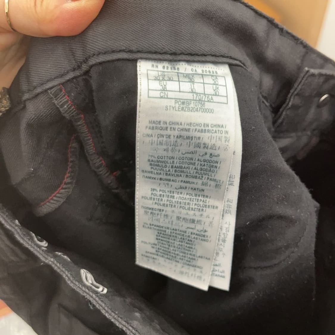 게스 빈티지 캐주얼 스판덱스 데님팬츠 30인치 C09488 상품이미지7