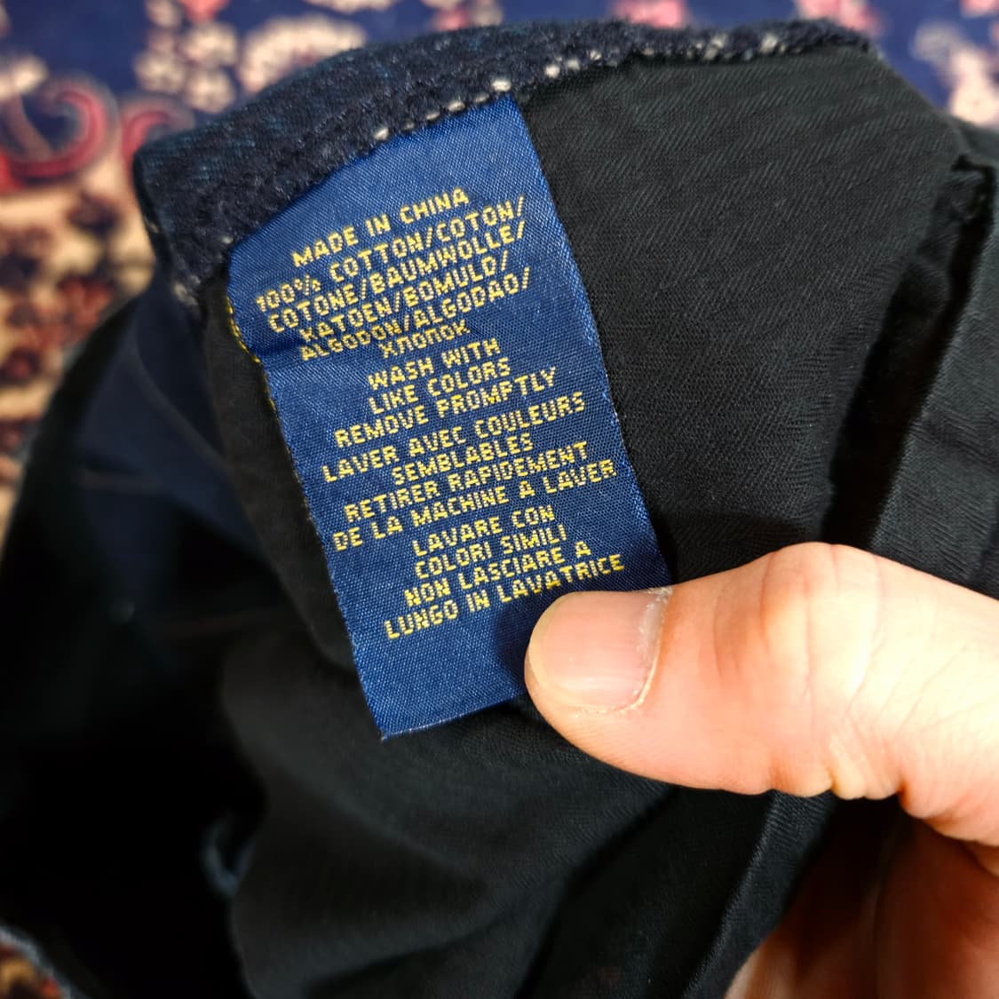 폴로랄프로렌 포멀 데님 스트라이프 팬츠10size 상품이미지9