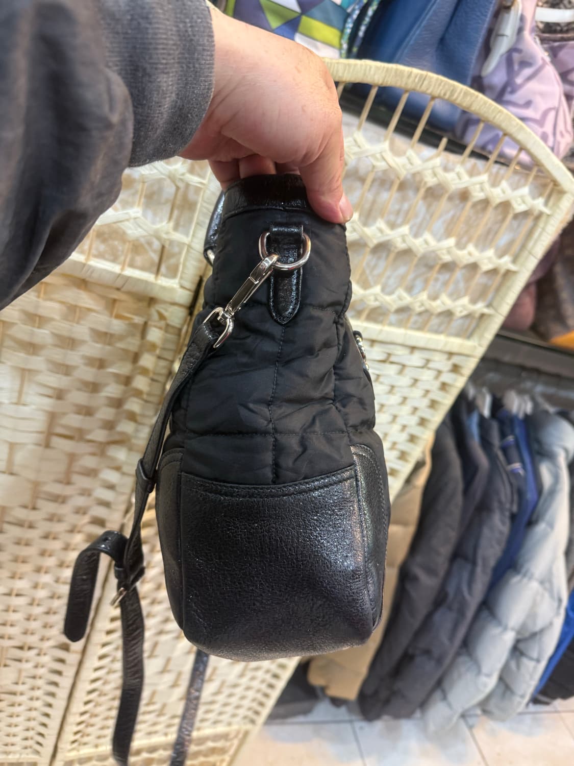 정품 프라다 테수토 붐버 2way백 팝니다 상품이미지5