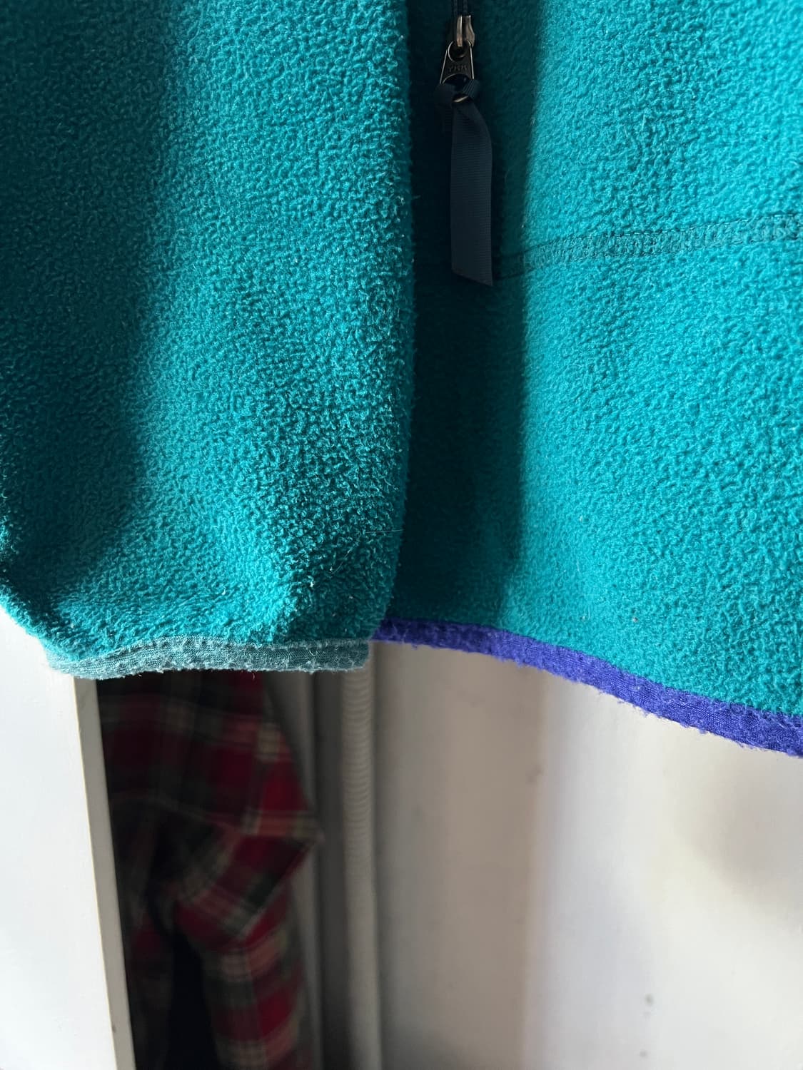 [S]파타고니아 Made in USA 블루그린 플리스 자켓 상품이미지6