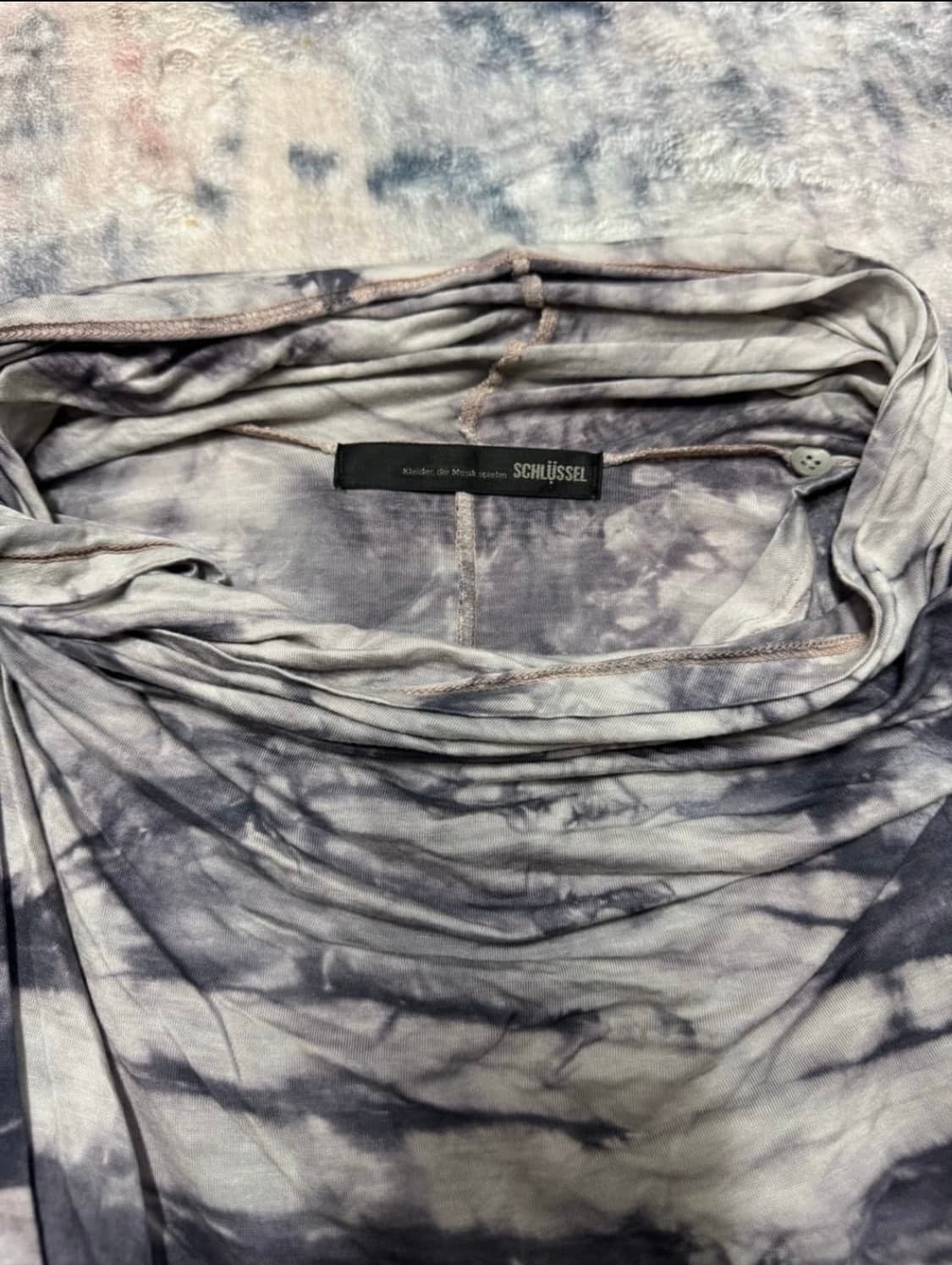 Schlussel 00s archive draped top 상품이미지3