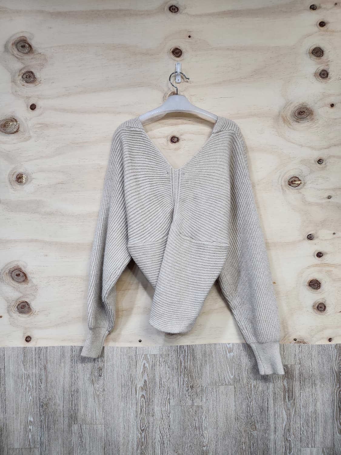 438) 앳디스모먼트 랩st 니트 상품이미지2