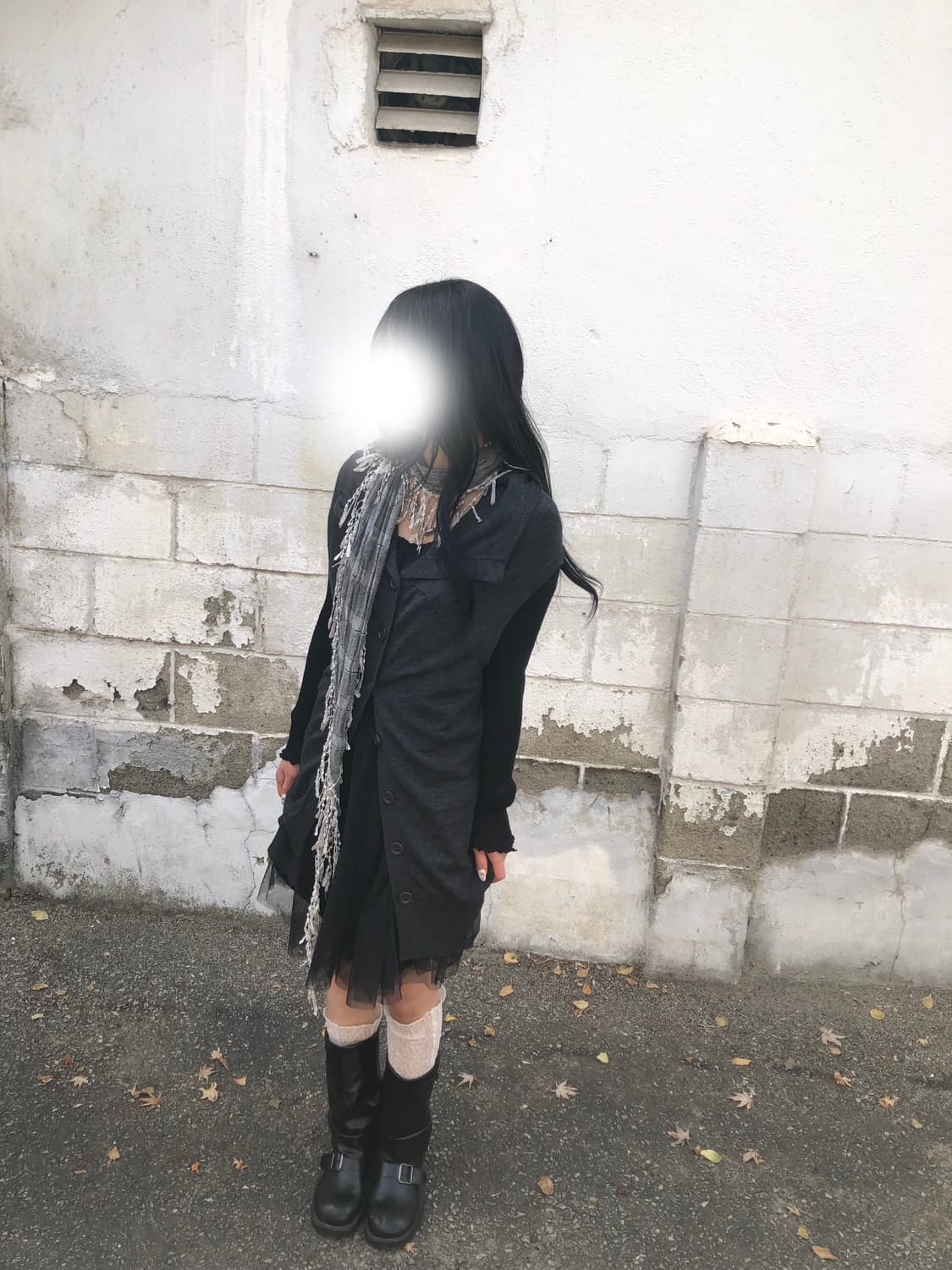 빈티지 머플러 코디세트 상품이미지2