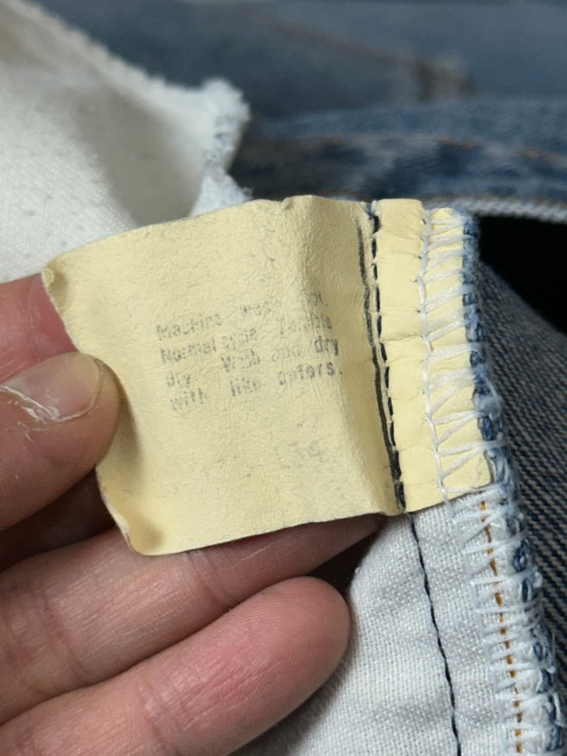 80's USA Made 리바이스 517 부츠컷 플레어진 상품이미지10