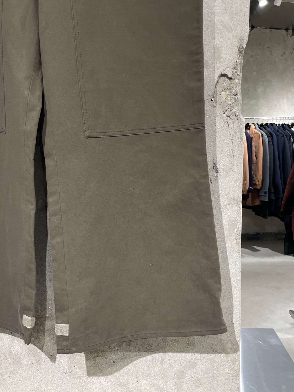 아크네 스튜디오 16A/W 카키 페이즈 워크 팬츠 상품이미지5