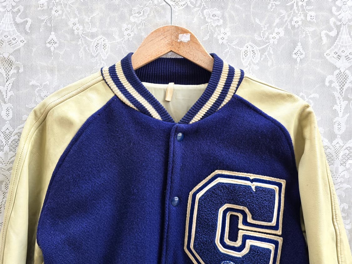 60-70s 라슬러 니팅 레터맨 바시티 (made in usa) 상품이미지2