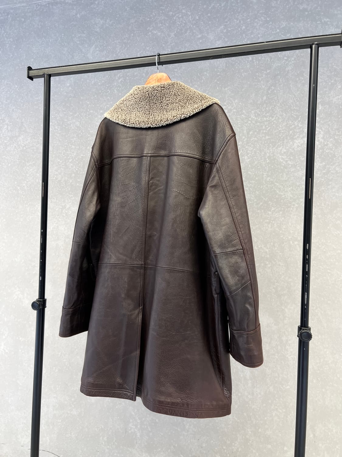 2000s C.P.COMPANY SHEEPSKIN 올드씨피컴퍼니 가죽코트 상품이미지9