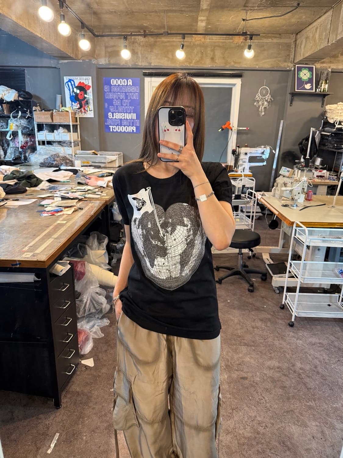 Vivienne Westwood Anglomania Heart Tee 상품이미지4