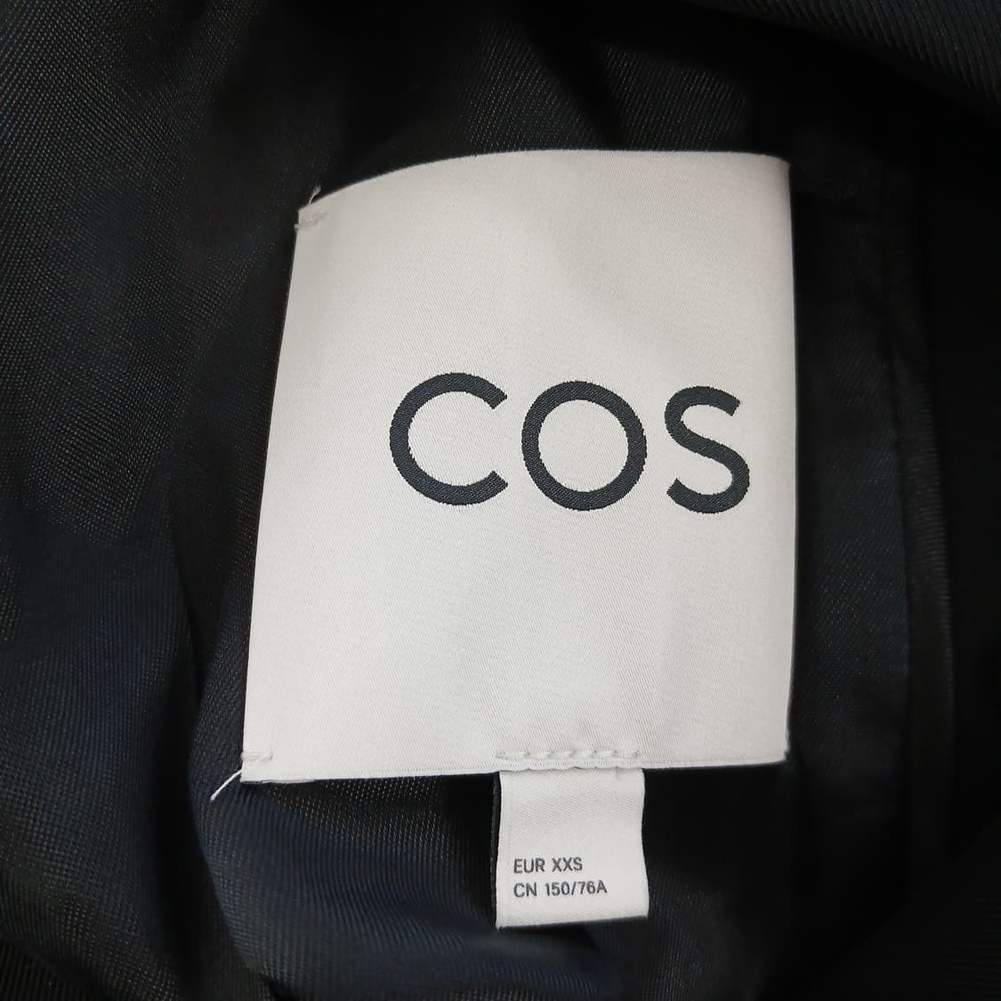 COS 블랙 더블 버튼 자켓 코트 상품이미지9