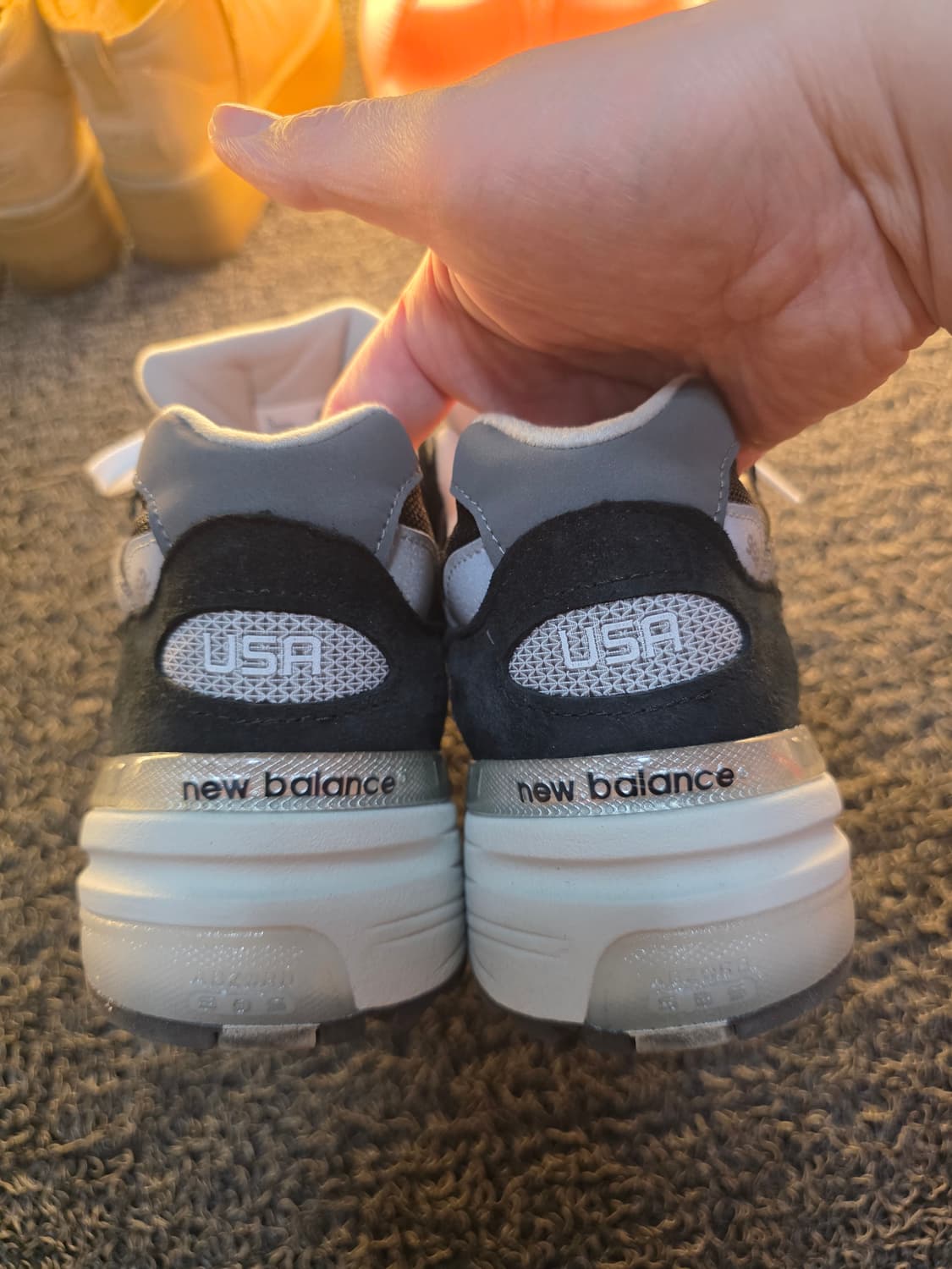 [275] 뉴발란스 992 코어 블랙 그레이 상품이미지5