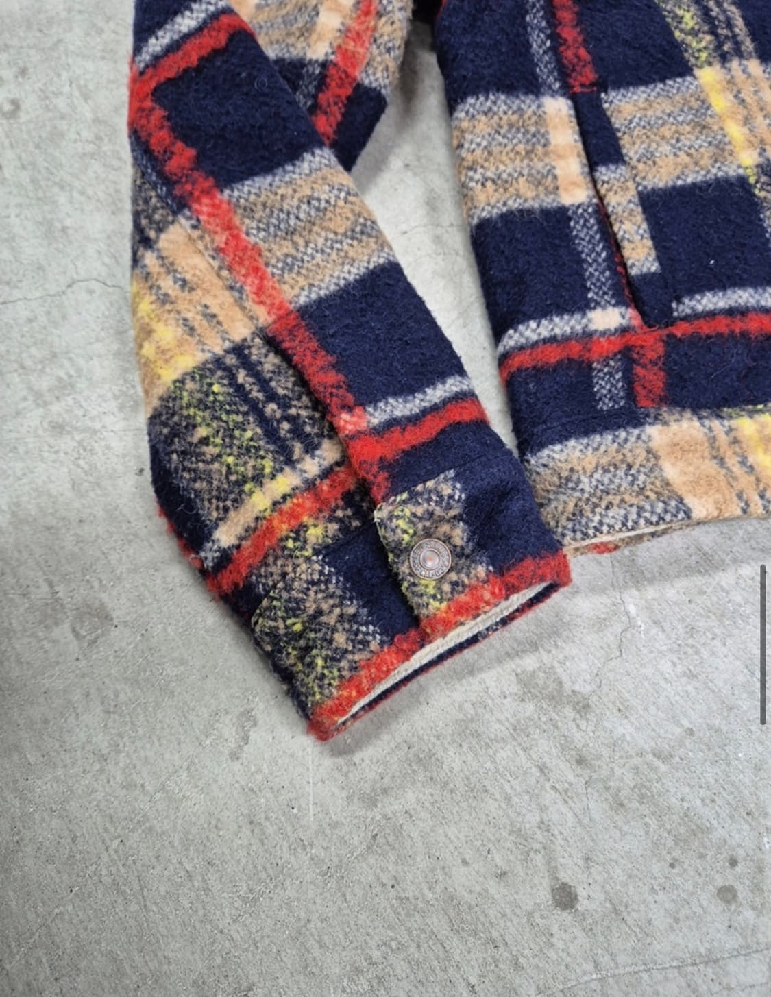 LEVI'S, SHERPA PLAID TRUCKER (S) FOR WOM 상품이미지6