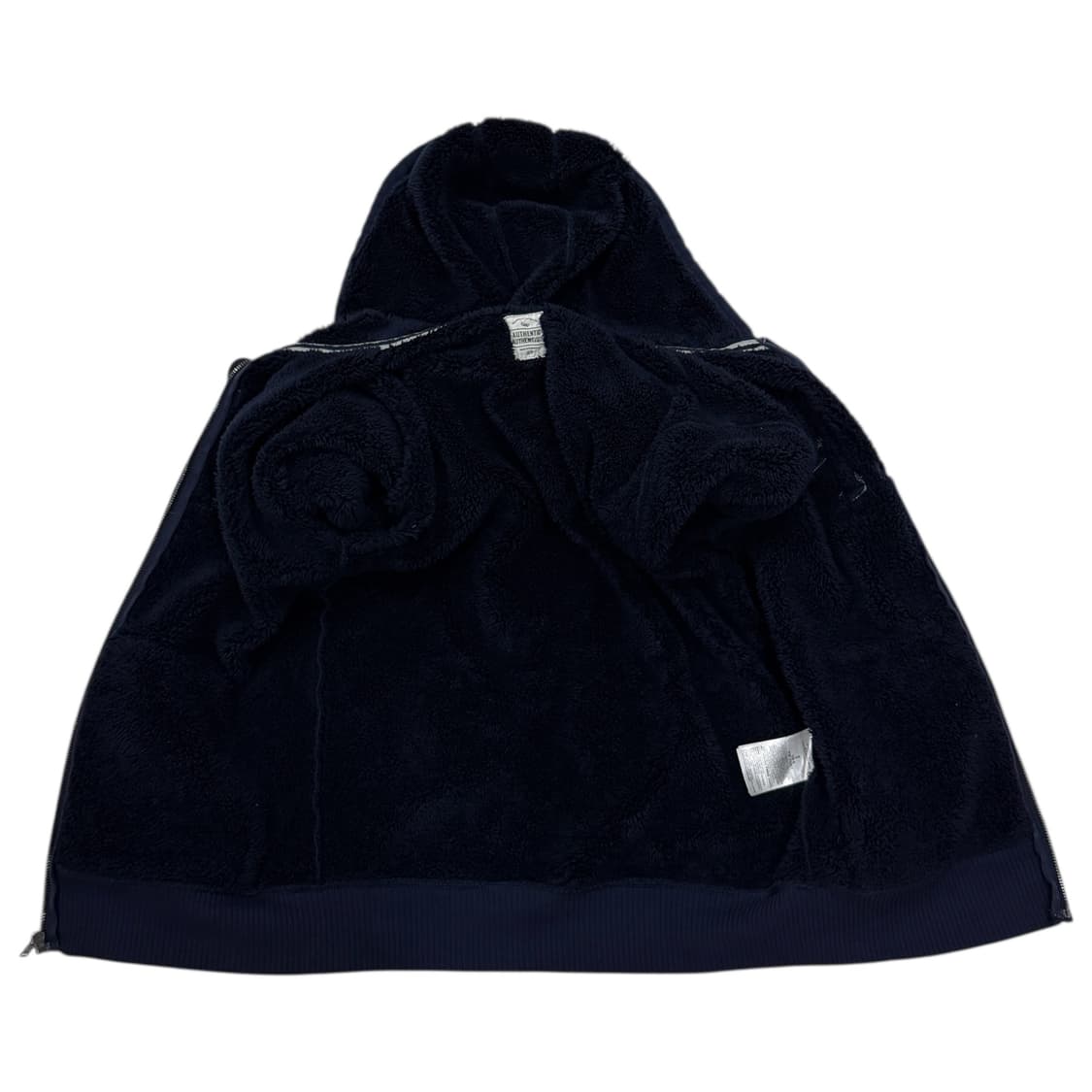 GAP 빈티지 스펠로고 보아털 후드집업 자켓 네이비 S 상품이미지2