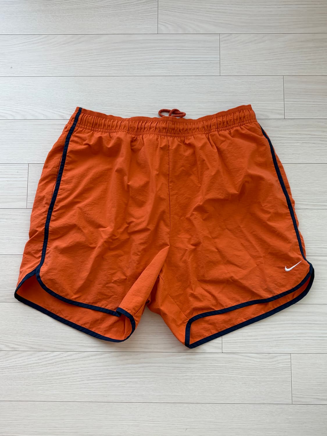 00S 올드 나이키 스윔 쇼츠 오렌지 컬러 XL (32-34) 상품이미지2
