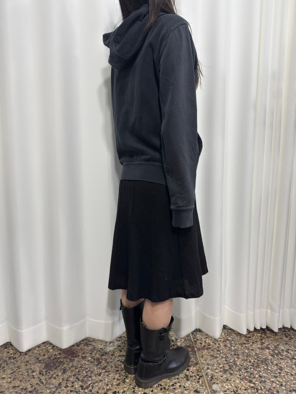 nike logo hood zipup 상품이미지4