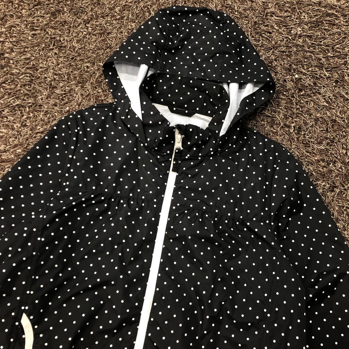 TOPVALU 도트 땡땡이 바람막이 자켓 상품이미지2