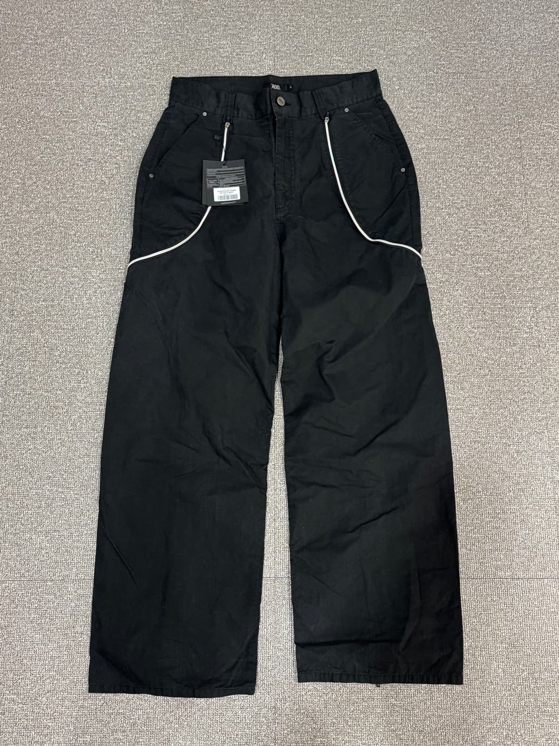 Add 지퍼 와이드 팬츠 M 상품이미지5