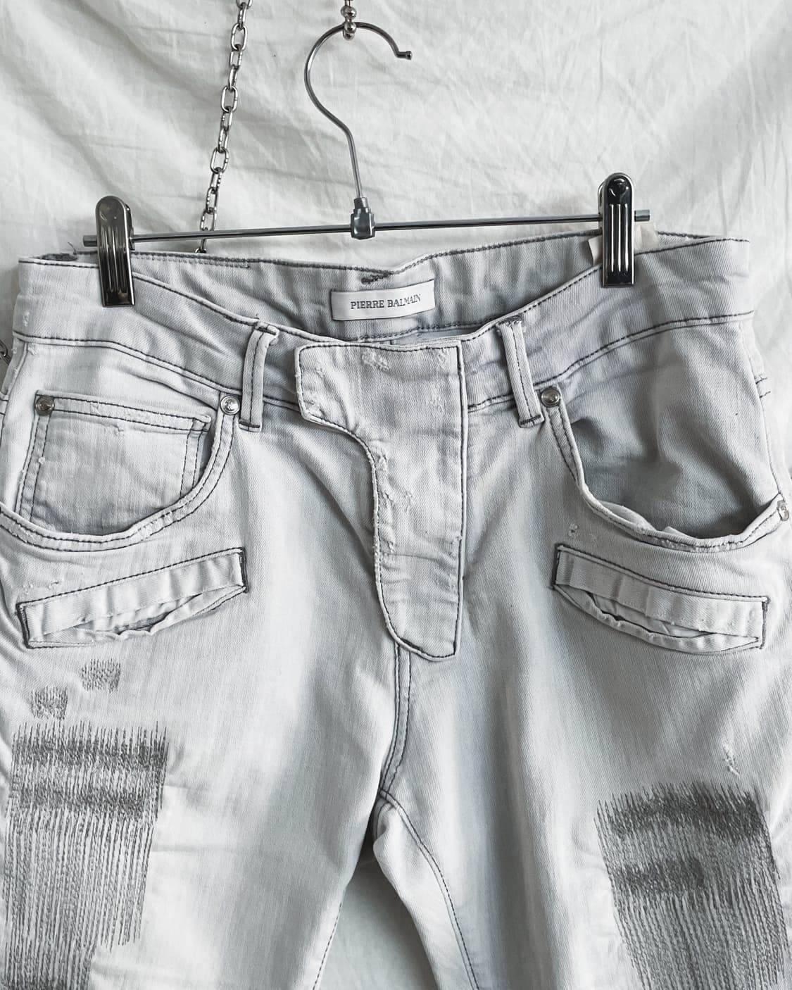 발망 디스트로이드 사치코 그런지 바이커데님 상품이미지4