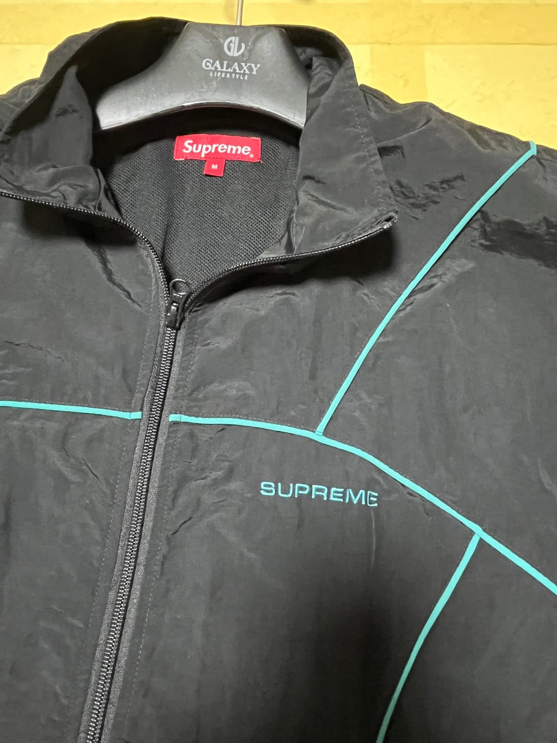 슈프림 파이핑 트랙 자켓 19ss 네이비  상품이미지4