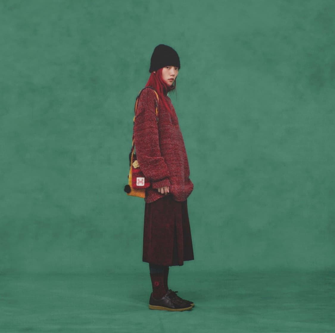 정가 23만) 999휴머니티 부클 집업 니트 M 상품이미지2