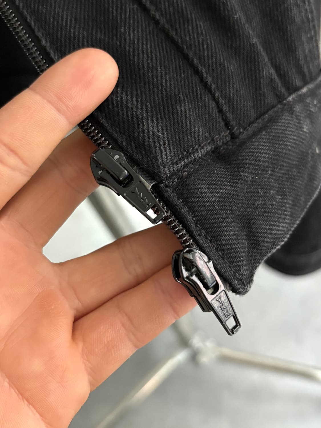 loading room 로딩룸 블랙 데님 자켓 상품이미지8