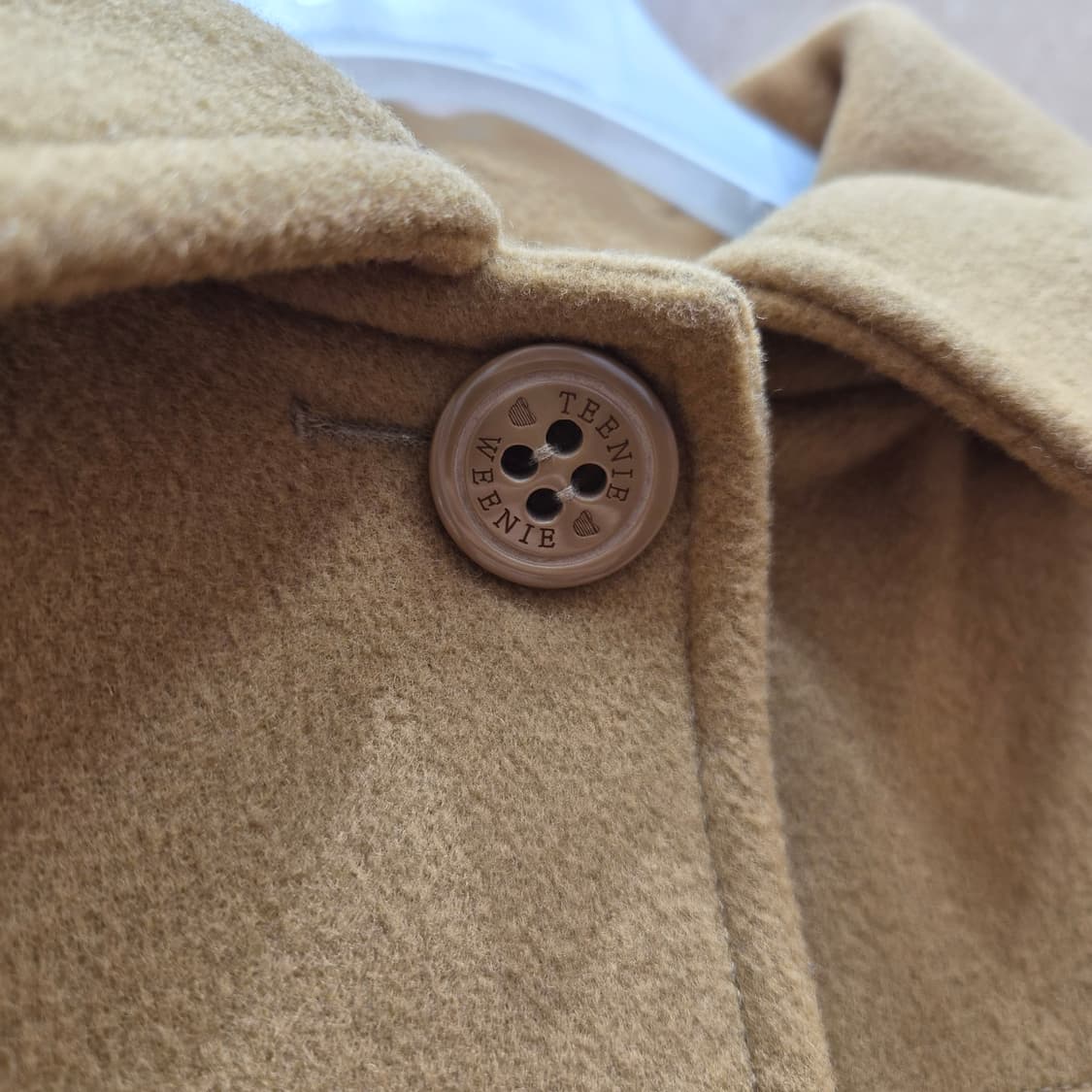 티니위니 후드 모직 코트 상품이미지2