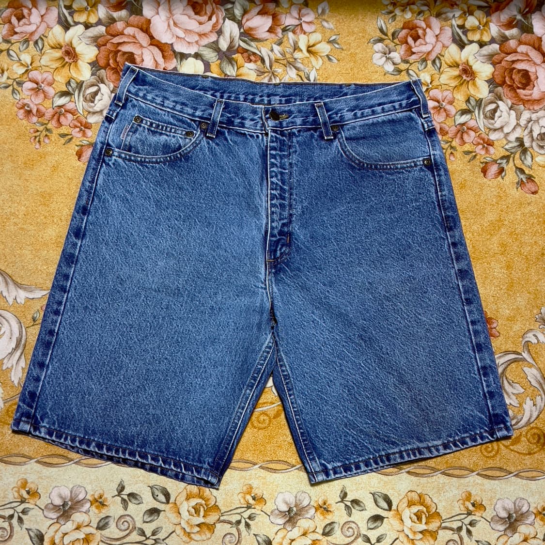 USA 칼하트 데님 쇼츠 상품이미지1