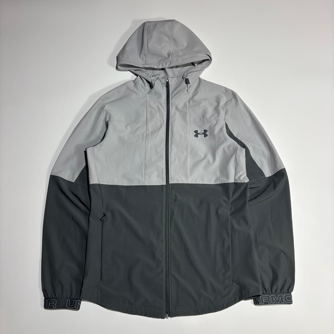 언더아머 투톤 후드 바람막이 자켓 상품이미지1