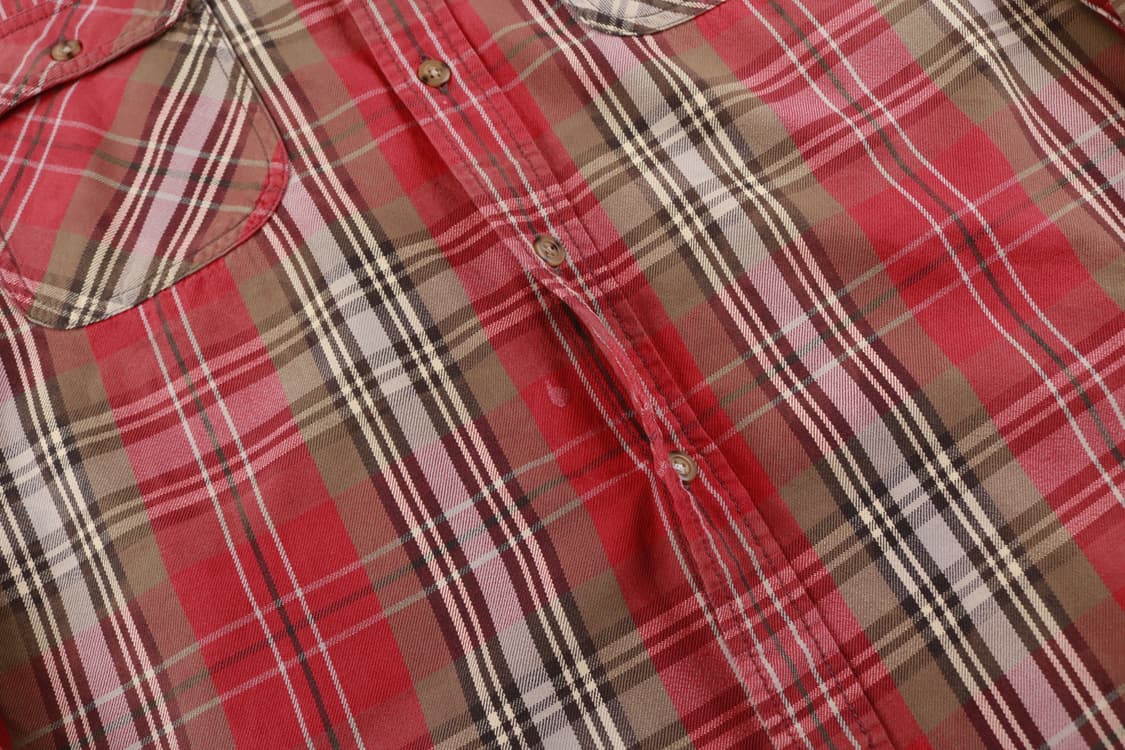 [M] 90's 리바이스 체크셔츠 상품이미지2