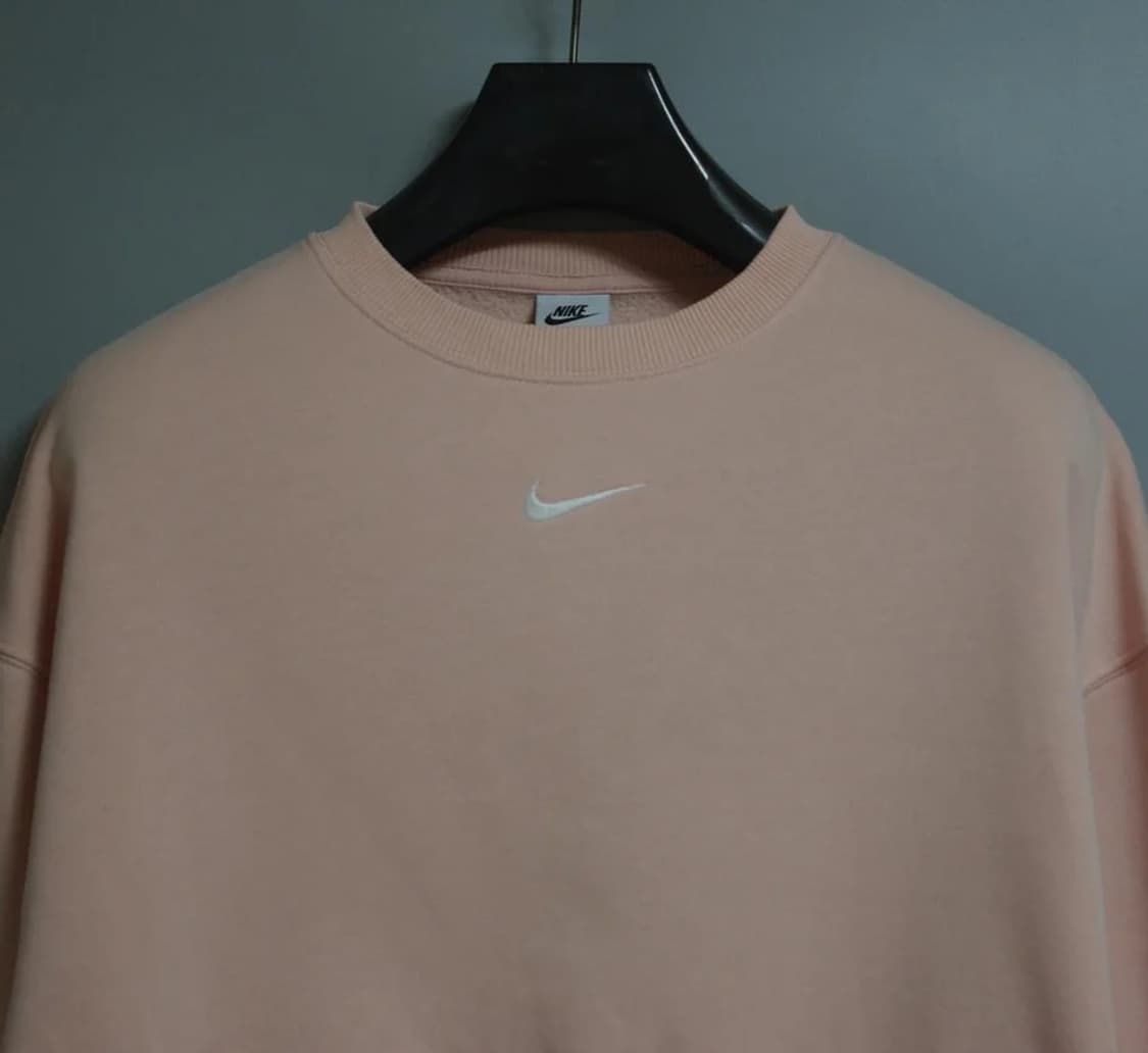 나이키 여성 루즈핏 크롭 맨투맨 S 상품이미지1
